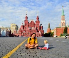 Путешествие в Москву с ребенком
