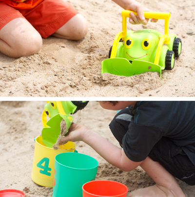 игры с песком в детском саду